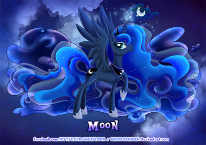 Equestria Elements serie - Princess Luna - Moon