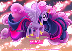 Equestria Elements serie-Princess Twilight - Magic by Nekoi-Echizen