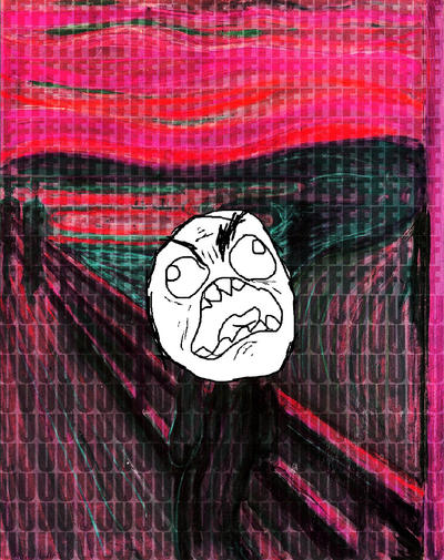 Think Positive Deviantart Rage The Rage by quartertofour on DeviantArt