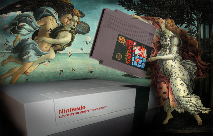 The Birth of NES by quartertofour on DeviantArt
