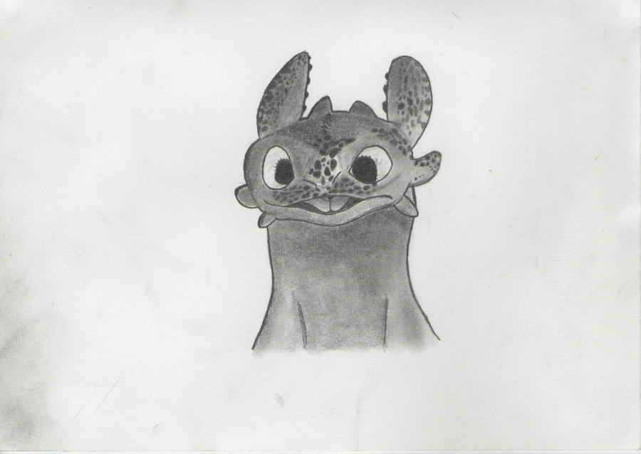 Toothless Large Drawing Toothless by souan on DeviantArt