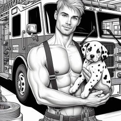 Fireman dalmation