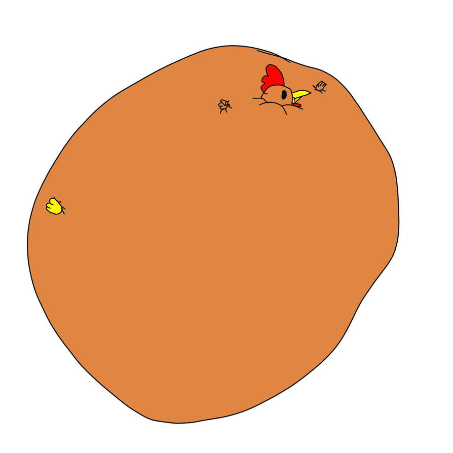 Chicken inflation by aleshanyla on DeviantArt