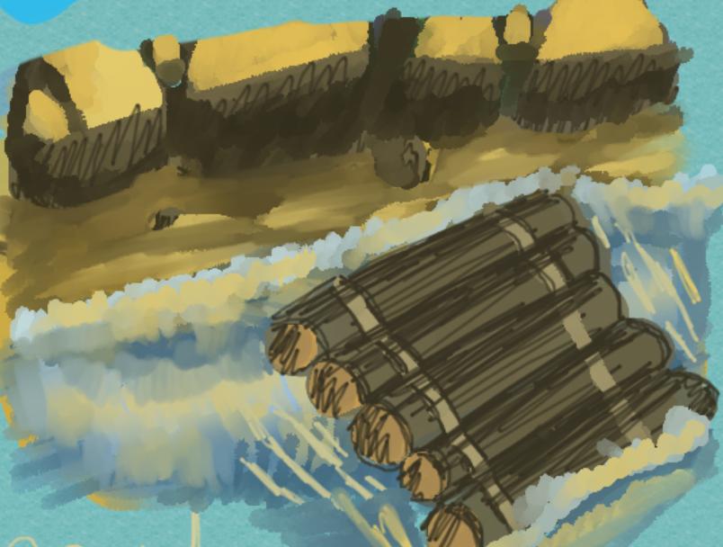 Raft by HelgaDi on DeviantArt