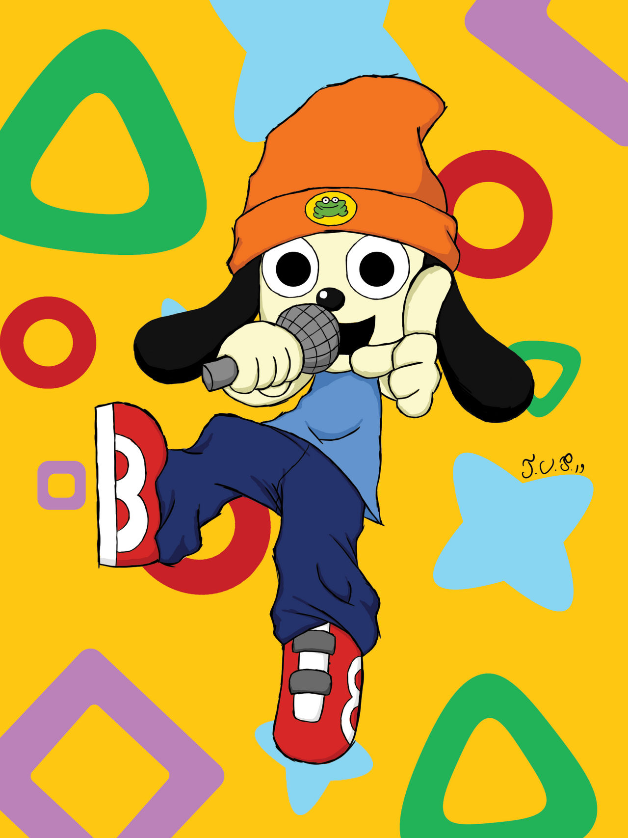 Parappa The Rapper by ChipBitMates on DeviantArt