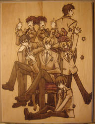 Ouran Host Club 12x16 Burn