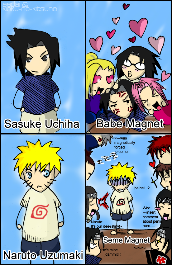 Sasuke and Naruto Comparisons