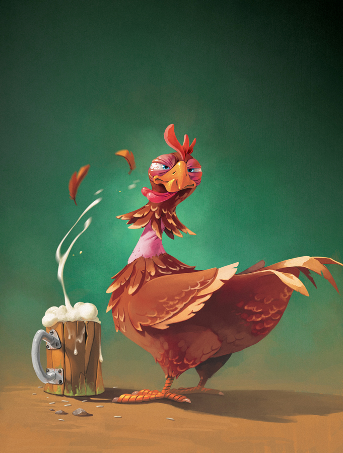 Chicken by bib0un