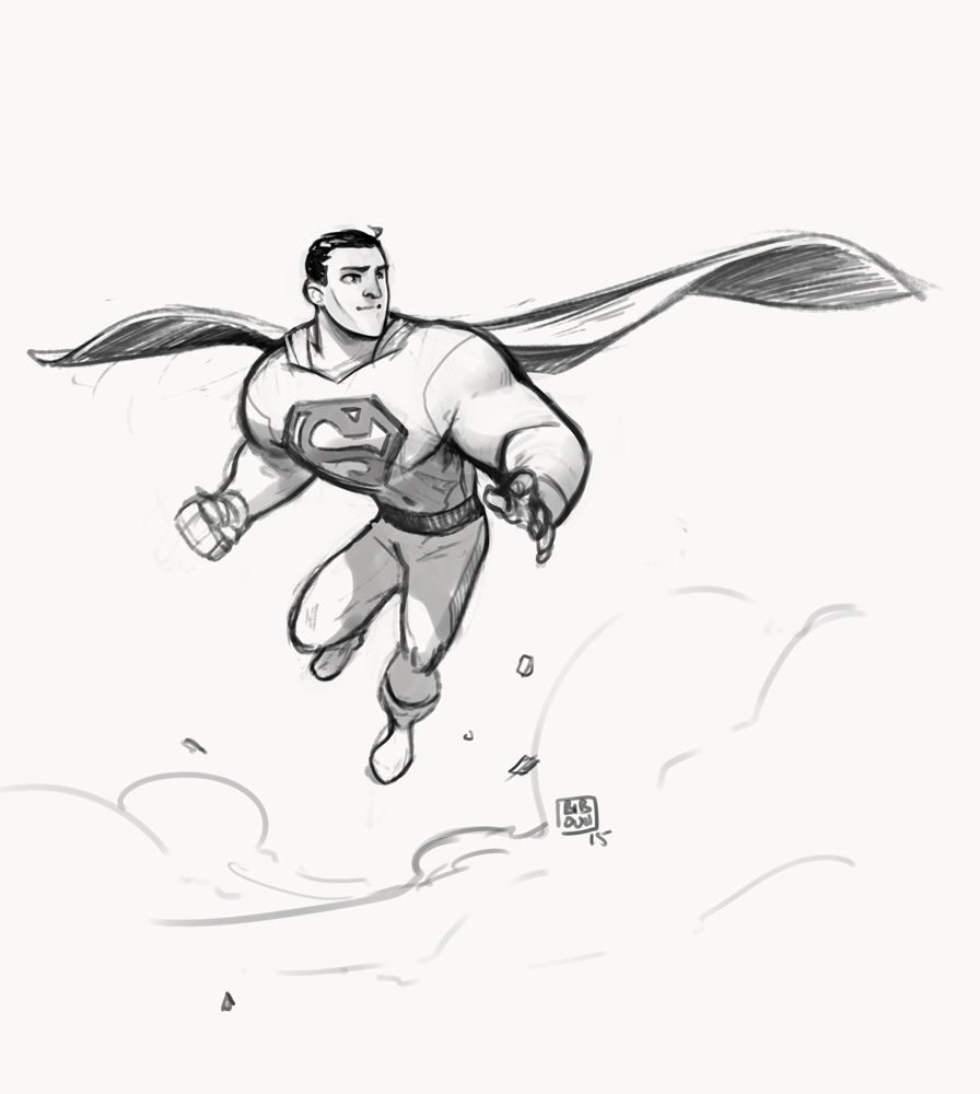 Superman by bib0un