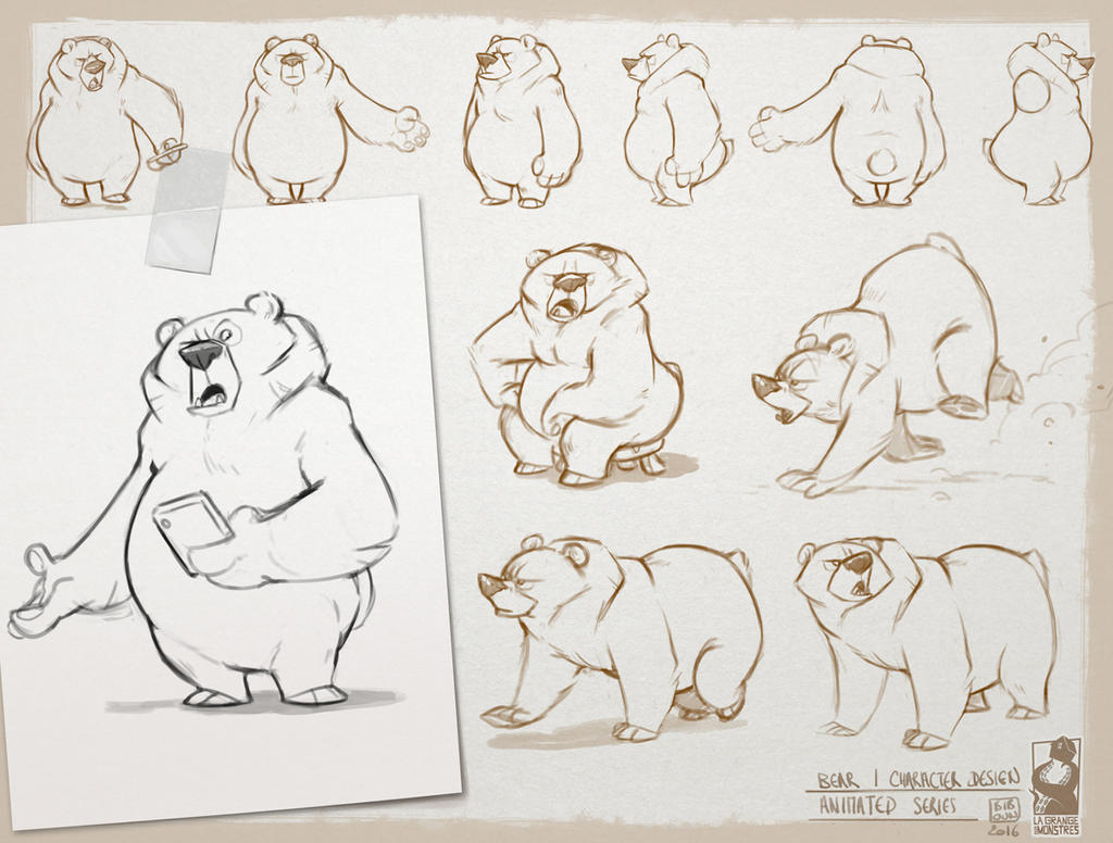 Grumpy bear Part2 by bib0un