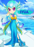 Cylia humanized by TFFangirl