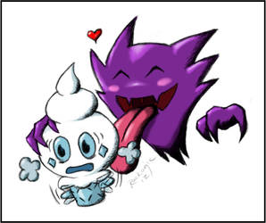 Haunter Used Lick!