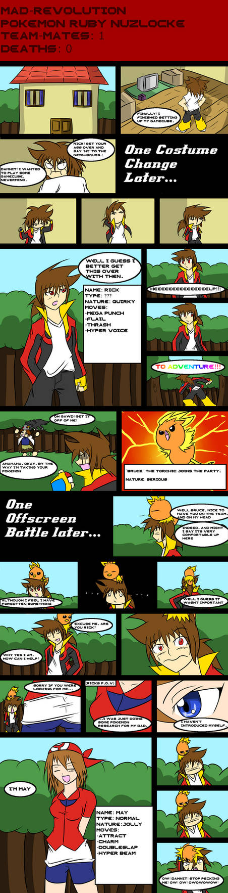 Pokemon Ruby Nuzlocke - 1 by Mad-Revolution on DeviantArt