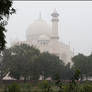Foggy Taj in January