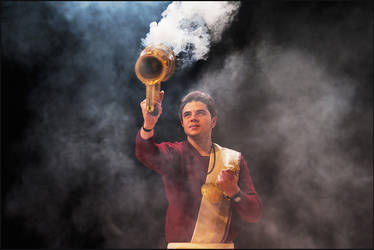 Puja in Varanasi, India