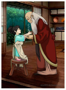 Grandpa Iroh and his Little Princess