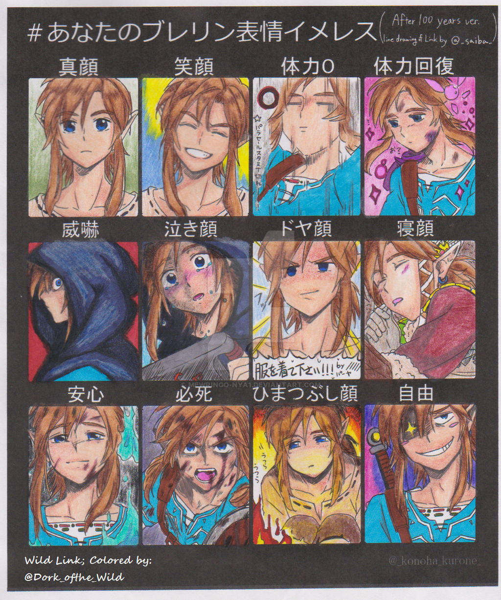 Wild Link Expression Meme Post Calamity By Mewringo Nya1 On Deviantart Wild Link Expression Meme Post Calamity By Mewringo Nya1 On Deviantart