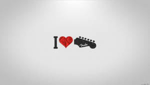 I Love Fender 2 Wallpaper