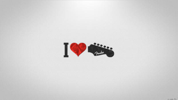 I Love Fender 2 Wallpaper