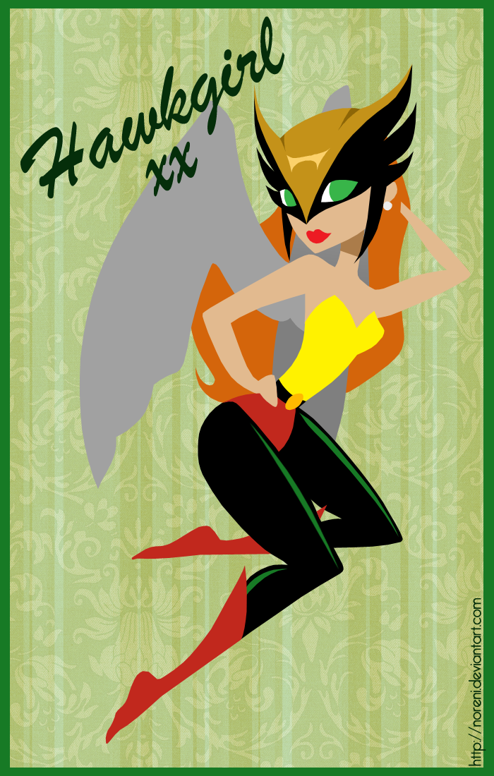 Hawkgirl Pin-up