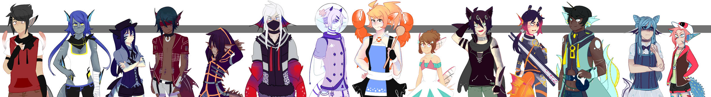 Tibu14 Sizechart by flarechess Tibu14 Sizechart by flarechess