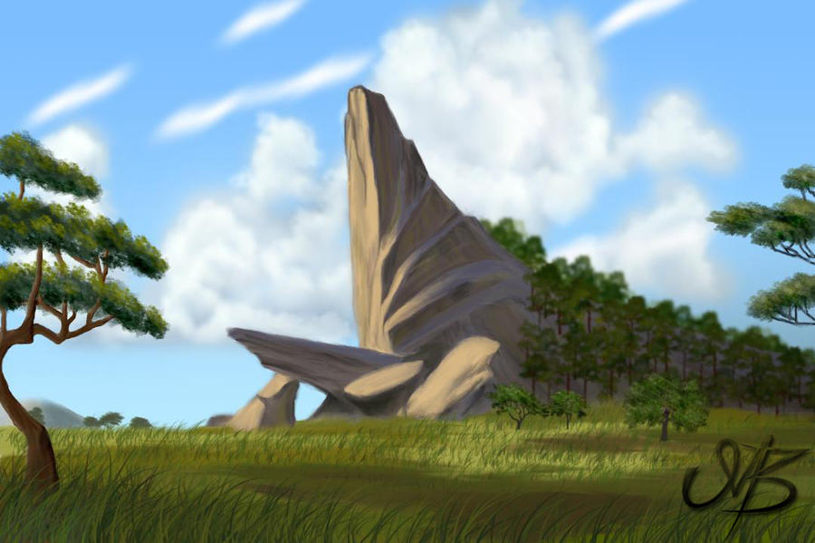 Pride Rock By Venonsting On DeviantArt