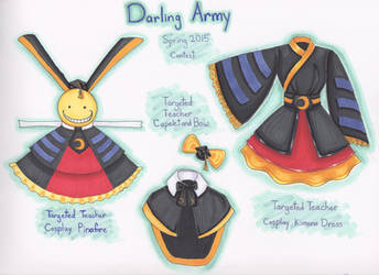 Darling Army Koro Sensei Cosplay Designs