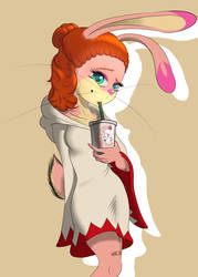 Coffee bunny 1