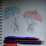 Paperman's Blue Umbrella