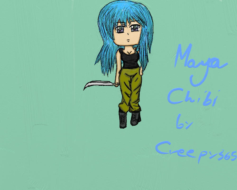 Maya chibi by Creepypasta365 on DeviantArt