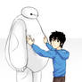 Baymax and Hiro