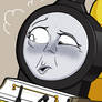 Extremely perplexed train