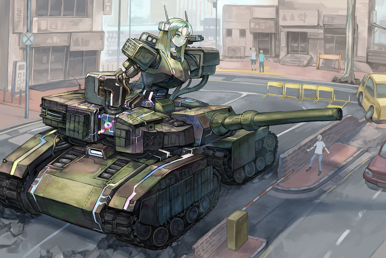 Animation Tank Female a tank girl by duckbanks on DeviantArt