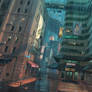 Nightfall City concept