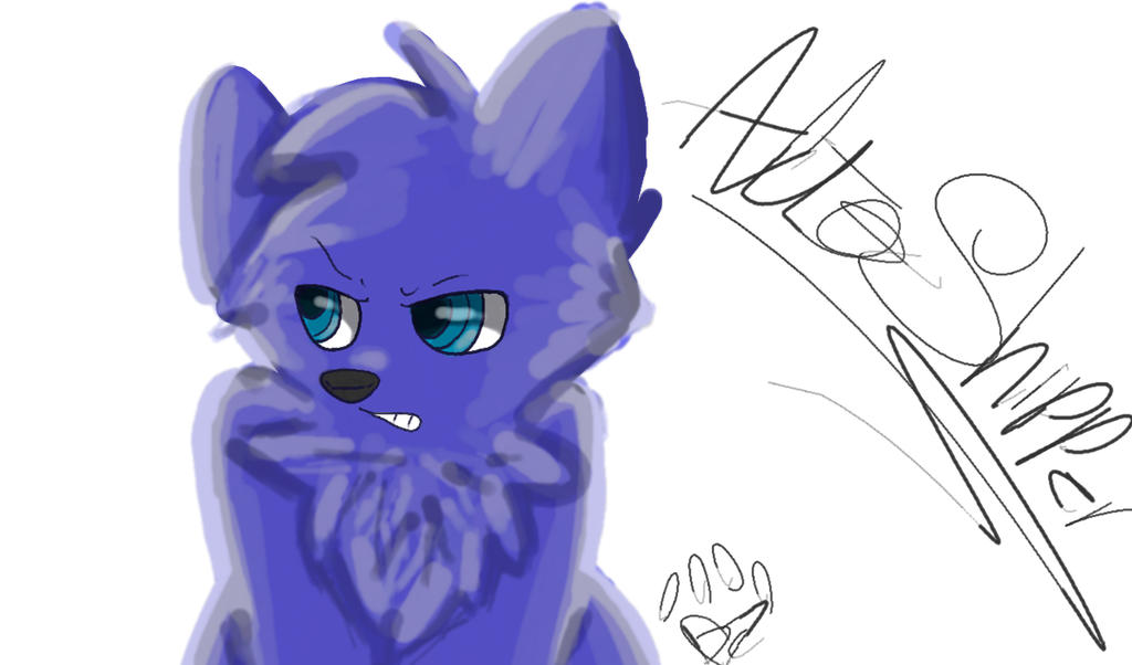 blue blob fox