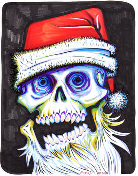 Skeleton Santa