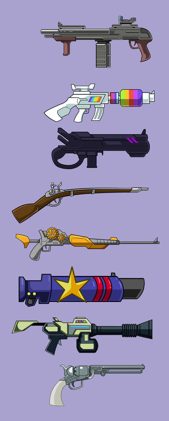 Terraria weapons by MechanicalFirefly on DeviantArt