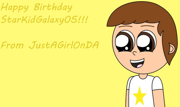 [Gift] Happy Birthday StarKidGalaxy05