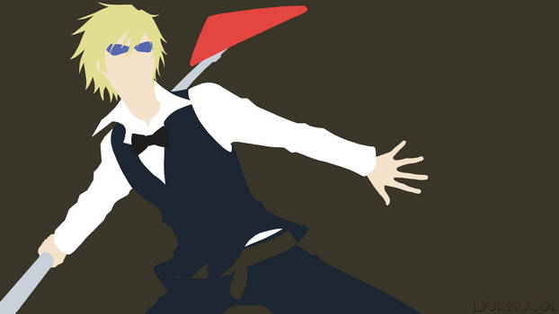 Shizuo Heiwajima Minimalistic Wallpaper