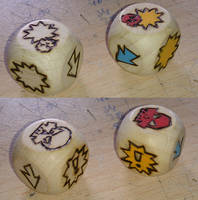 Blood Bowl Block Dice