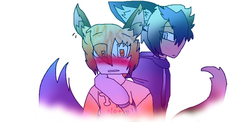 Ein x Kai {Aphmau Fanart}