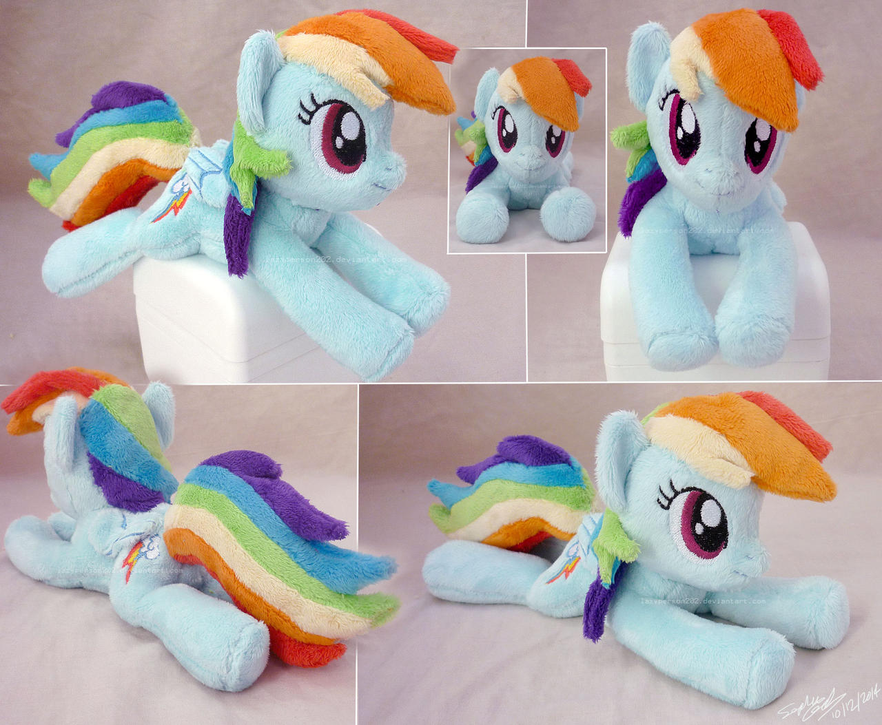 Rainbow Dash Lying Beanie