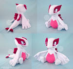 Shiny Lugia Plush by SewYouPlushieThings