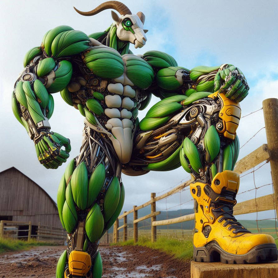 Shogun Goat Goat 024 by StubbornSkullAI on DeviantArt