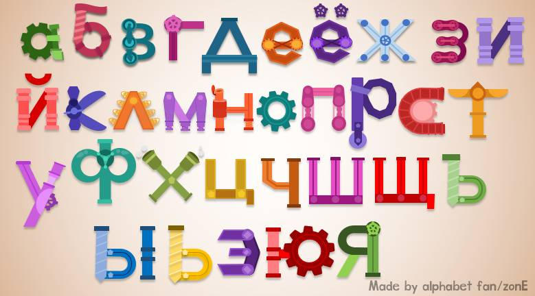 Endless Russian Scratch Examples Endless wordplay fanmade Russian letters by alphabetfan on DeviantArt