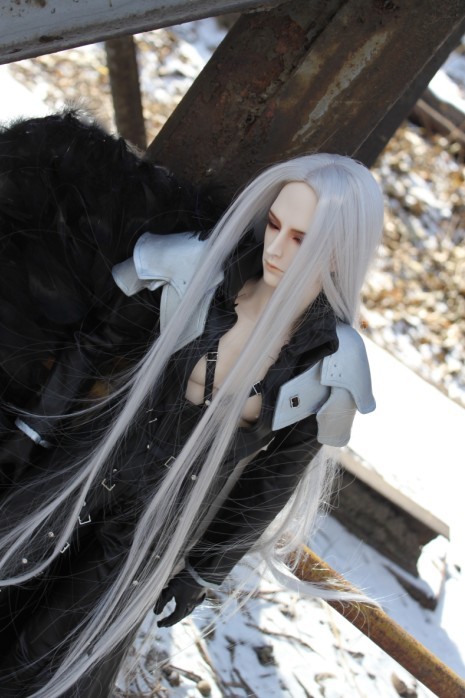 BJD Sephiroth cosplay