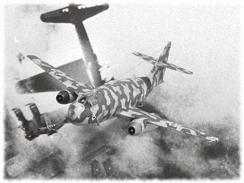 Messerschmitt Me 262 F-2b, III.-JG 53, Kassel, 46