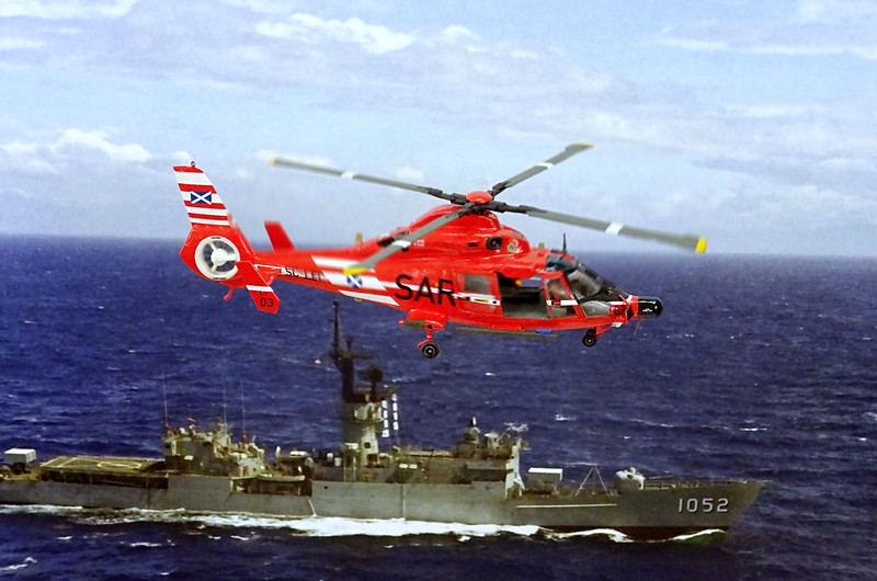 SA 365 Leumadair HR.1 - Re. of Scotland Air Corps