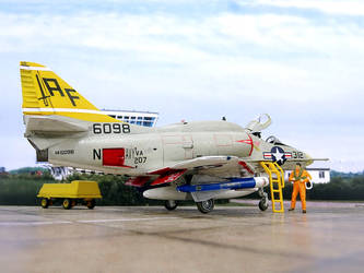 Douglas A-4L Skyhawk, VA-207, 1976