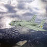 Lippisch-Messerschmitt Me351 A2 -KG51 Edelweiss 46